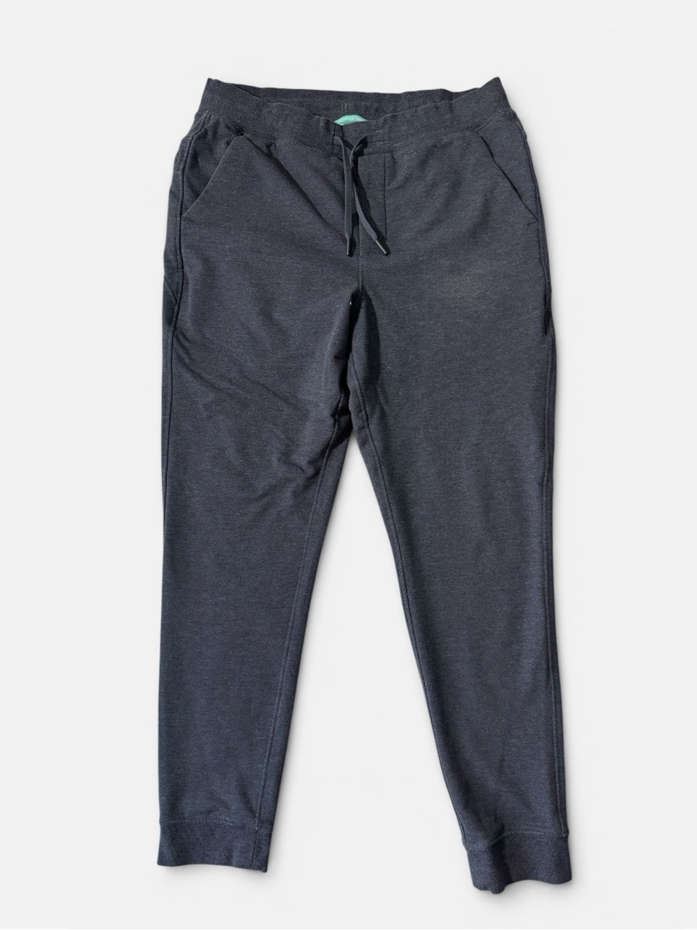 Birddogs mens XL navy blue cotton blend lined drawstring sweatpants EUC